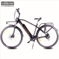 Morden diseño 36V350W 26 pulgadas más caliente de la ciudad bicicleta eléctrica, Bafang trasera medio Drive motor e-bike